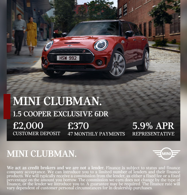 Mini Clubman Exclusive 240122