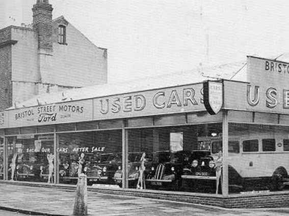 The first Bristol Street Motors dealership
