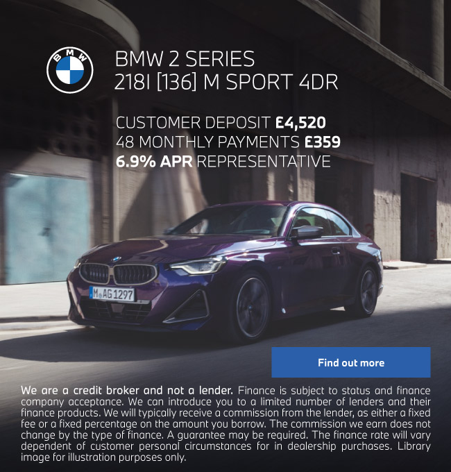 BMW 2 series M Sport 210422