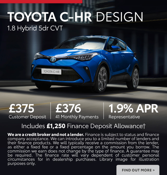 New Toyota Cars for Sale | Best New Toyota Deals | Vertu Motors