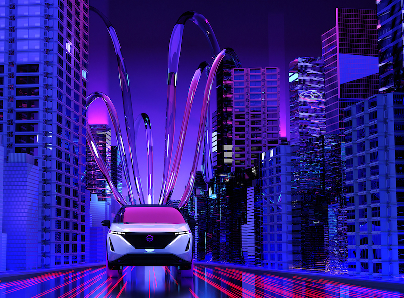 Nissan ARIYA Electrified Art Manchester