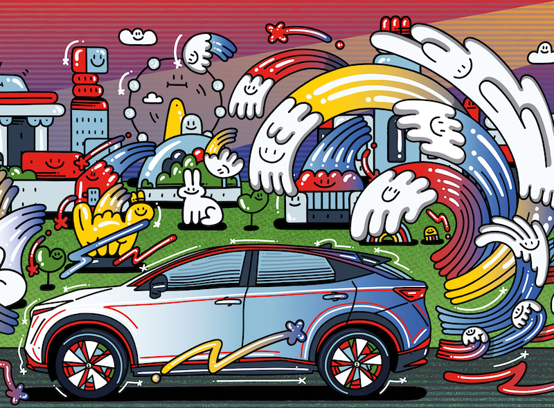 Nissan ARIYA Electrified Art Liverpool
