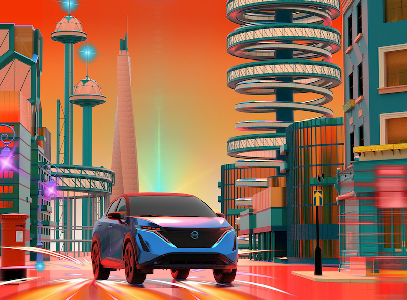Nissan ARIYA Electrified Art London