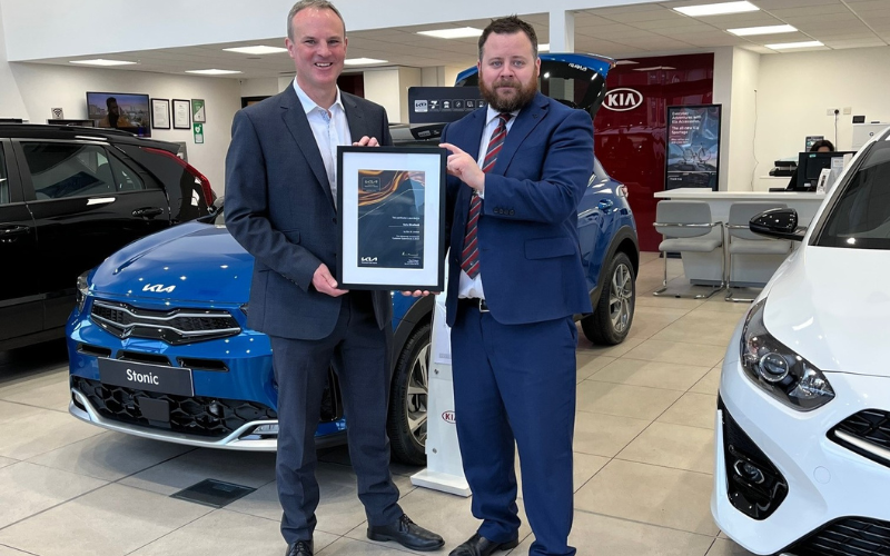 Customer Excellence Award For Bradford Motor Dealership