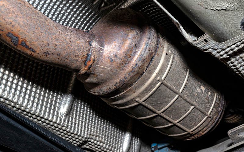 Catalytic converters: increased demand for precious metals leads to thefts