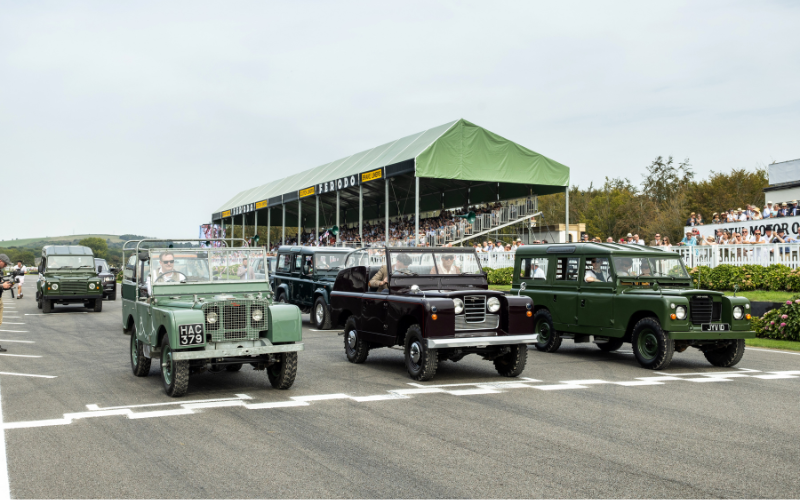 JLR Gathers Royal Land Rover Models in Tribute to HM Queen Elizabeth II