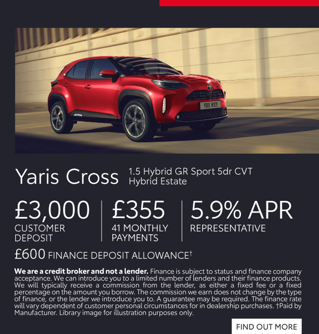 Toyota Yaris Cross 1.5 Hybrid GR Sport 5dr CVT 161023
