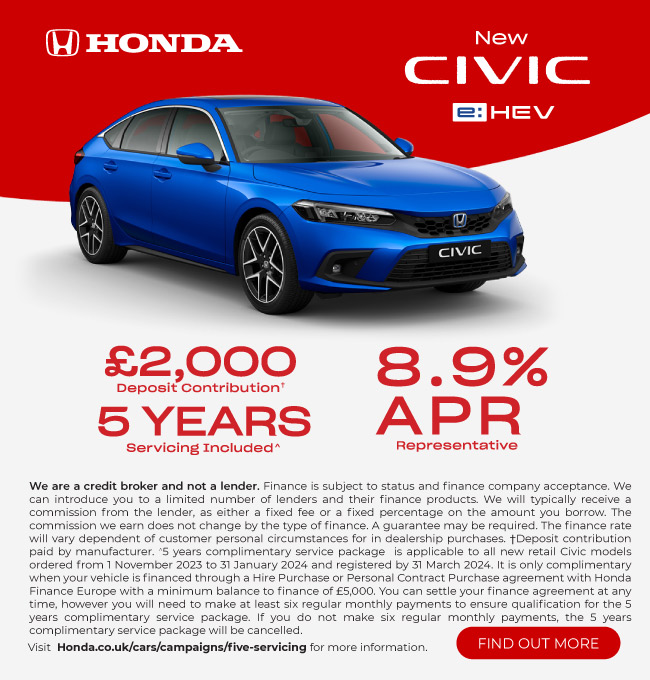 Honda Civic E:Hev 101123