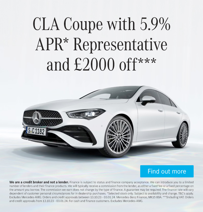 Mercedes CLA Coupe 101123
