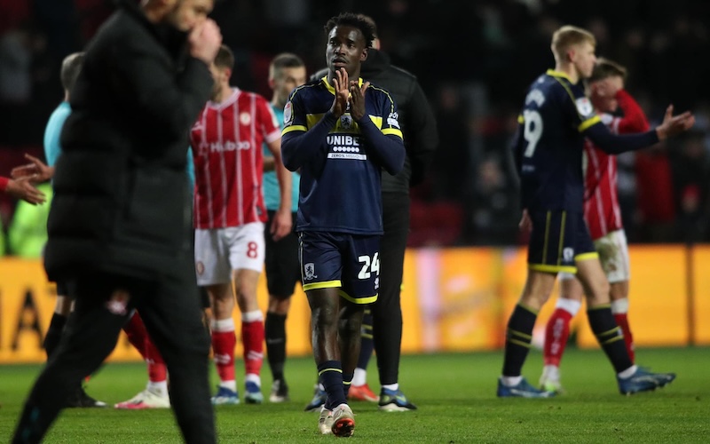 �Boro Lose Out Despite Bristol City Fightback