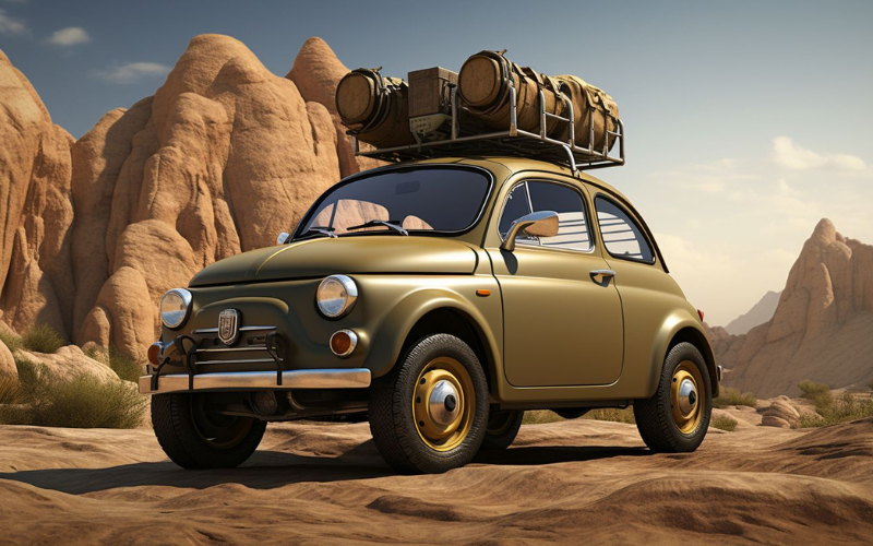 Indiana Jones imagined car