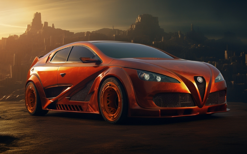 Guardians of the Galaxy imagined car