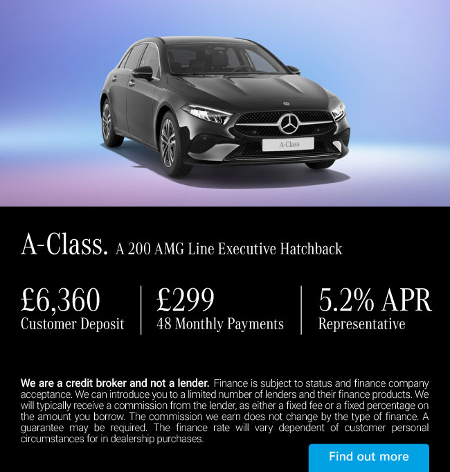A-Class Mercedes Offer 230224