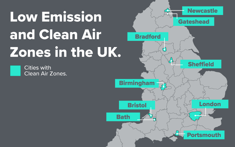 Navigating Low Emission and Clean Air Zones: A Guide for UK Drivers 