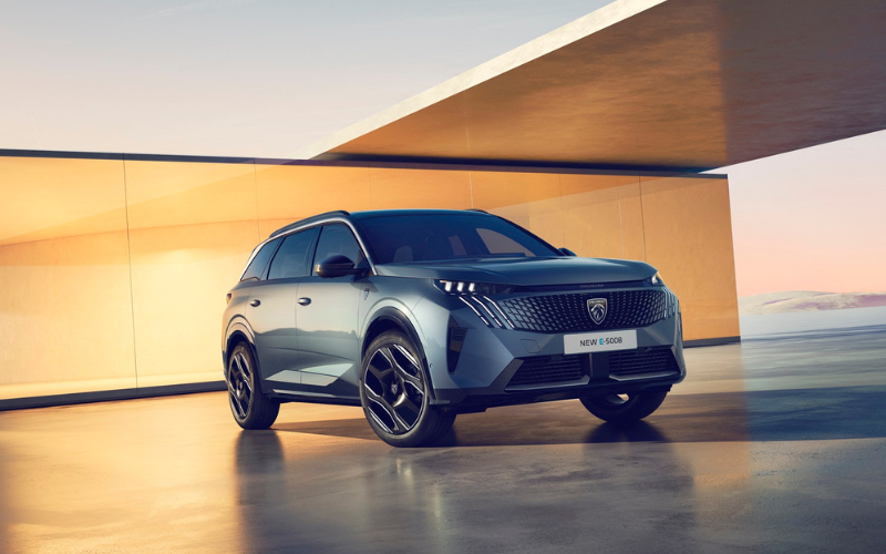 Meet PEUGEOT's Electric Seven-Seater SUV  The New E-5008 