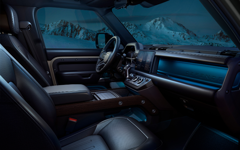 Defender interior