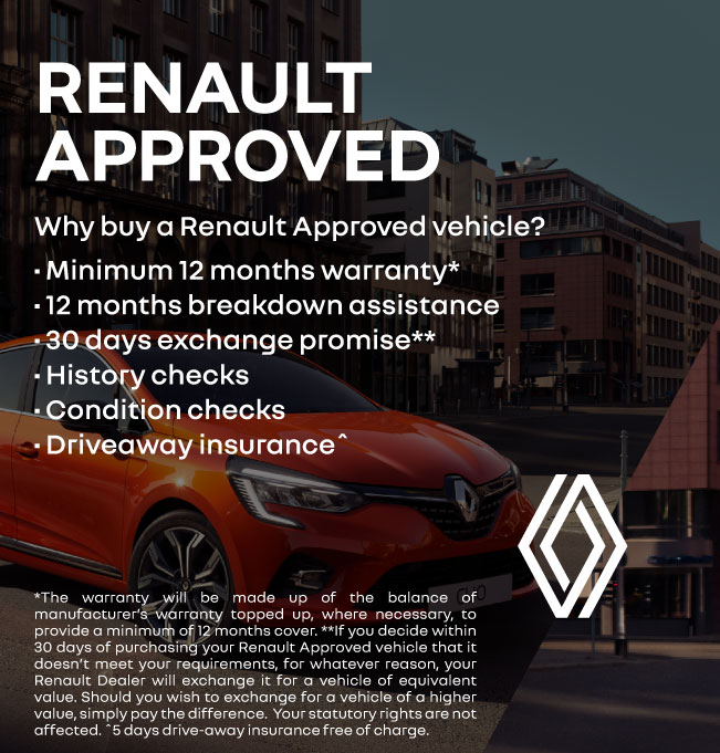Renault Q3 Approved Used 05072024