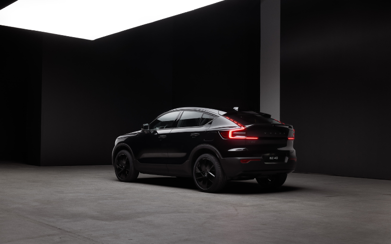 New Volvo Black Edition rear view