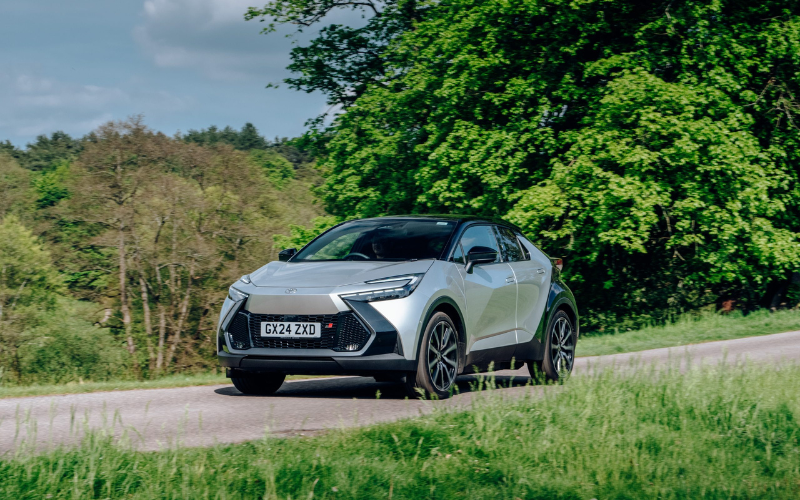 Exterior of the Toyota C-HR Plug-in Hybrid