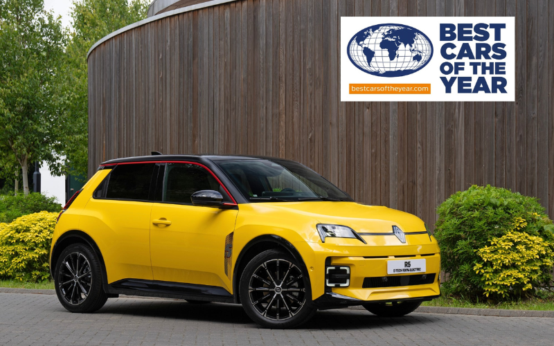 Renault 5 E-Tech Named 'Best Car of The Year' Ahead of 2025 Release 