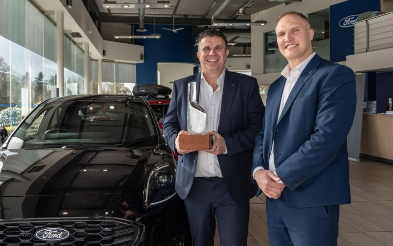 Vertu's Kings Norton Ford Celebrates Fourth Ford President's Award Win