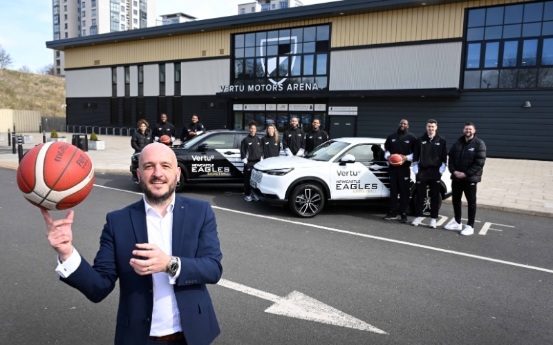 Newcastle Eagles And Vertu Bounce Into A Decade Of Community Basketball