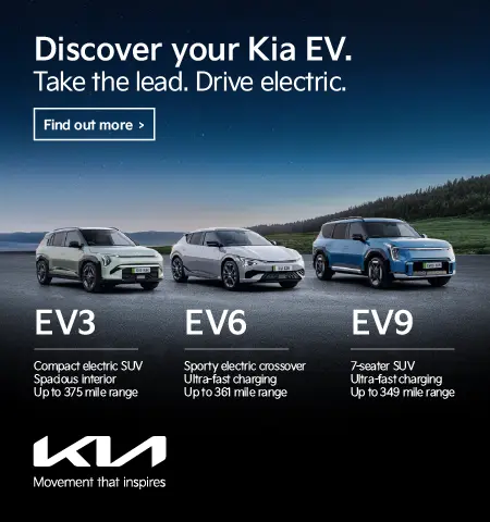 KIA EV Range Webtile