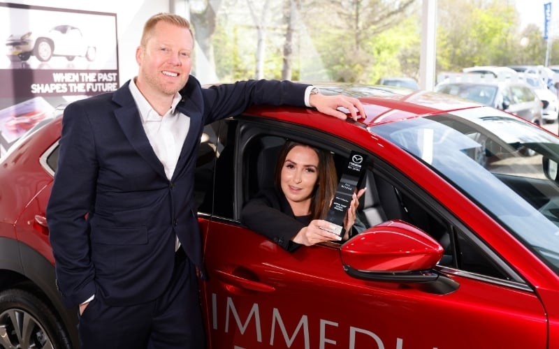 Vertu Redditch Mazda Celebrates Recognition At Mazda's All Stars Awards