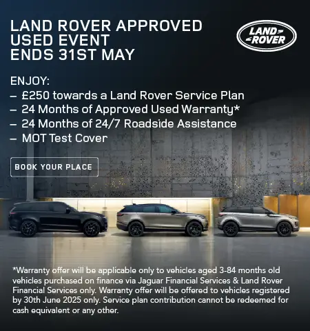 Land Rover Approved Used Q2