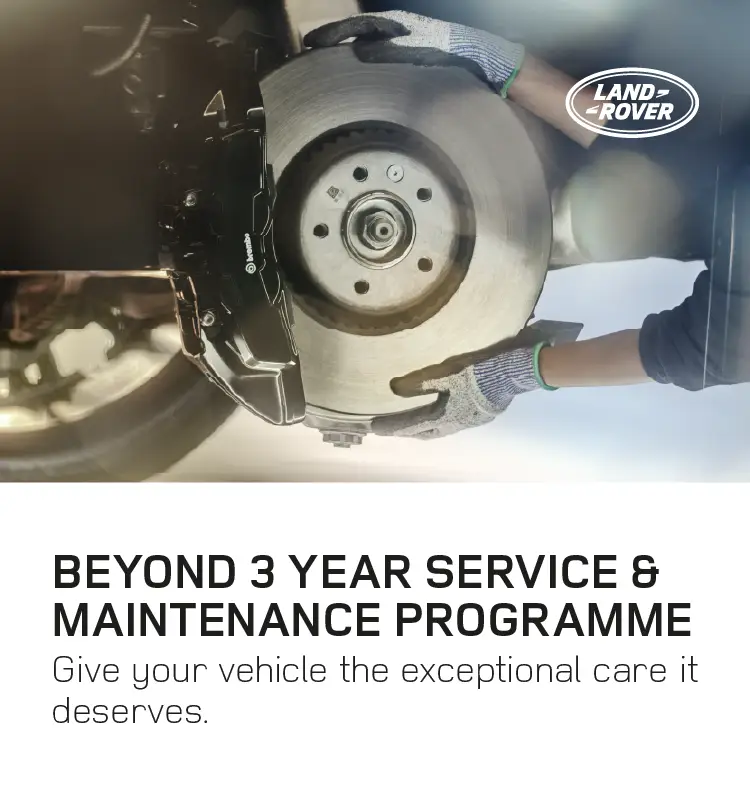 Land Rover 3 Years Services
