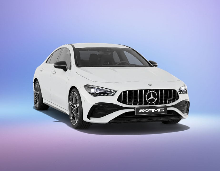 The Mercedes-AMG CLA 35 Coupé