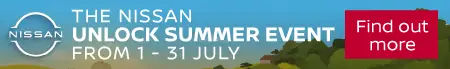 Nissan Unlock Summer Event Skinny banner 03.07.25