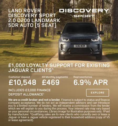 Land Rover Discovery Sport Q3 Offer