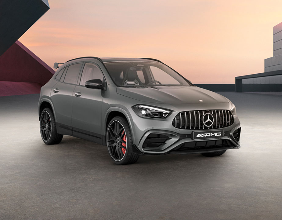 The Mercedes-AMG GLA 45 S SUV