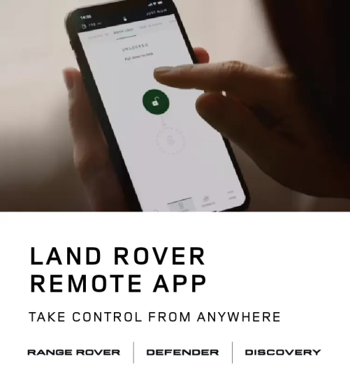 Land Rover app