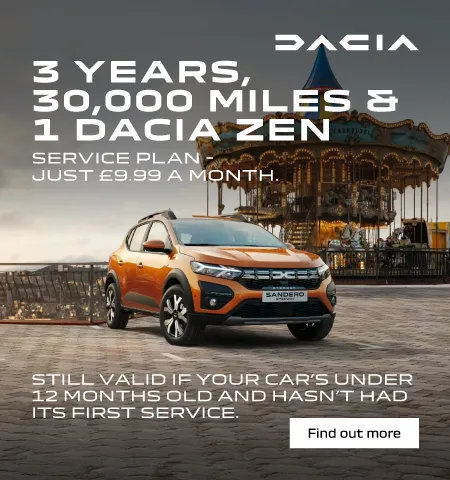 Dacia Zen service plan 300725