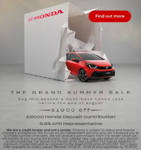 Honda Jazz Offer Tile 080825