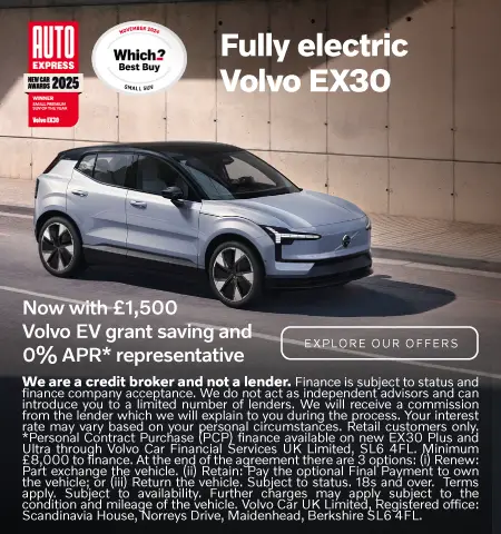 Volvo EX30 EV Grant 080825