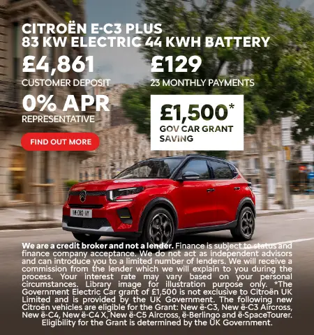 Citroen E-C3 Plus Q3 Offer