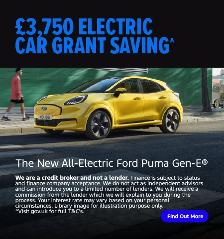 Ford Puma E-Gen EV Grant 080925