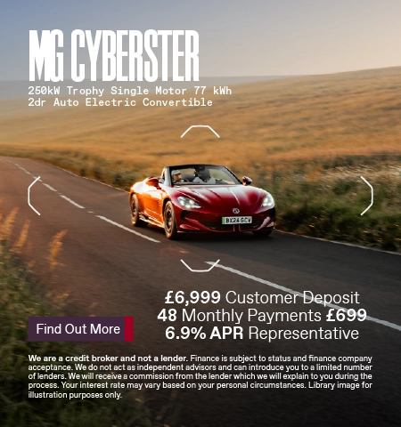 MG Cybster Offer Sept Update