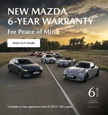 Mazda 6 year warranty ad inj 250925