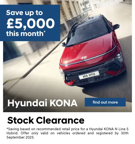 Hyundai KONA Stock Clearance 250925