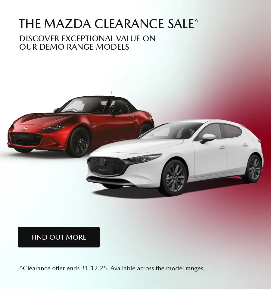 Mazda demo stock clearance Ad inj desktop 011025