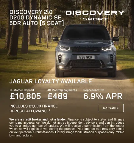 Land Rover Discovery Sport Q4 Offer