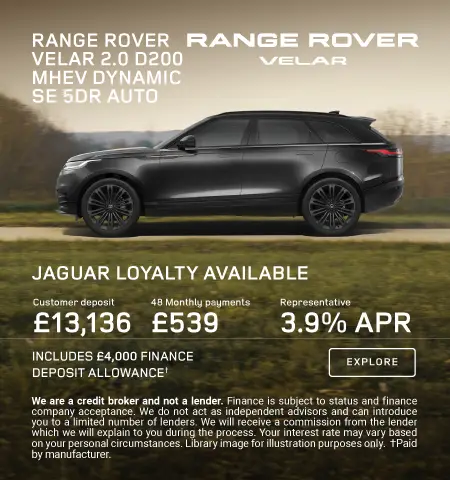 Land Rover Range Rover Velar Q4 Offer