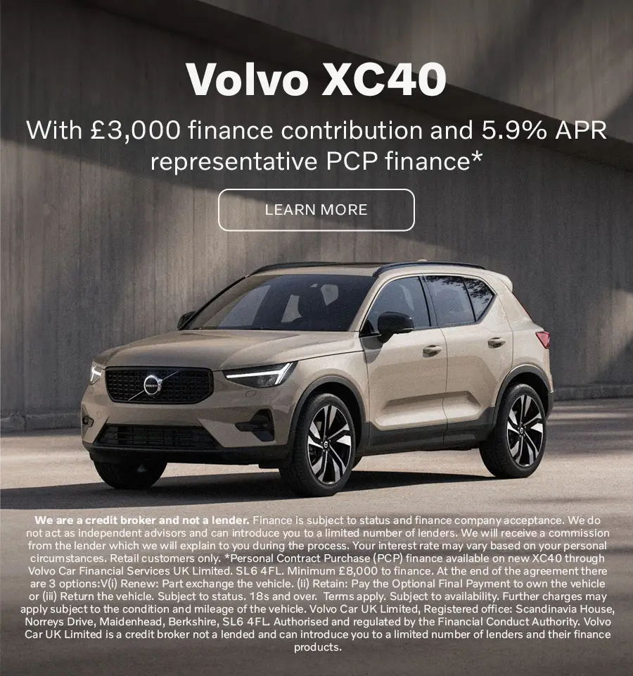 Volvo XC40 Offer Tile 071025