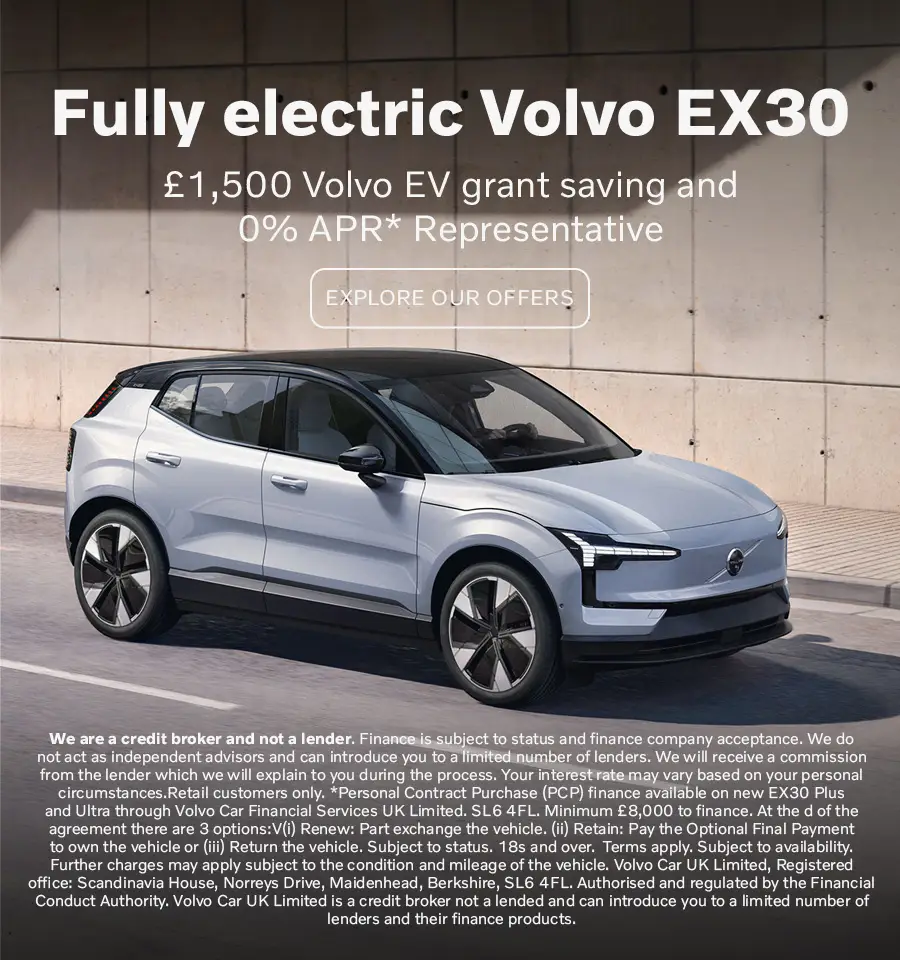 Volvo EX30 Offer Tile 071025