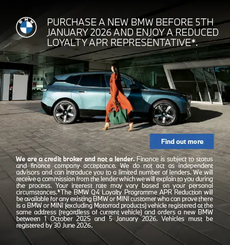 BMW Loyalty Offer Q4