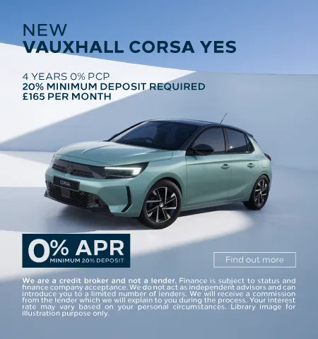 Vauxhall Corse yes PCP Tile 291025